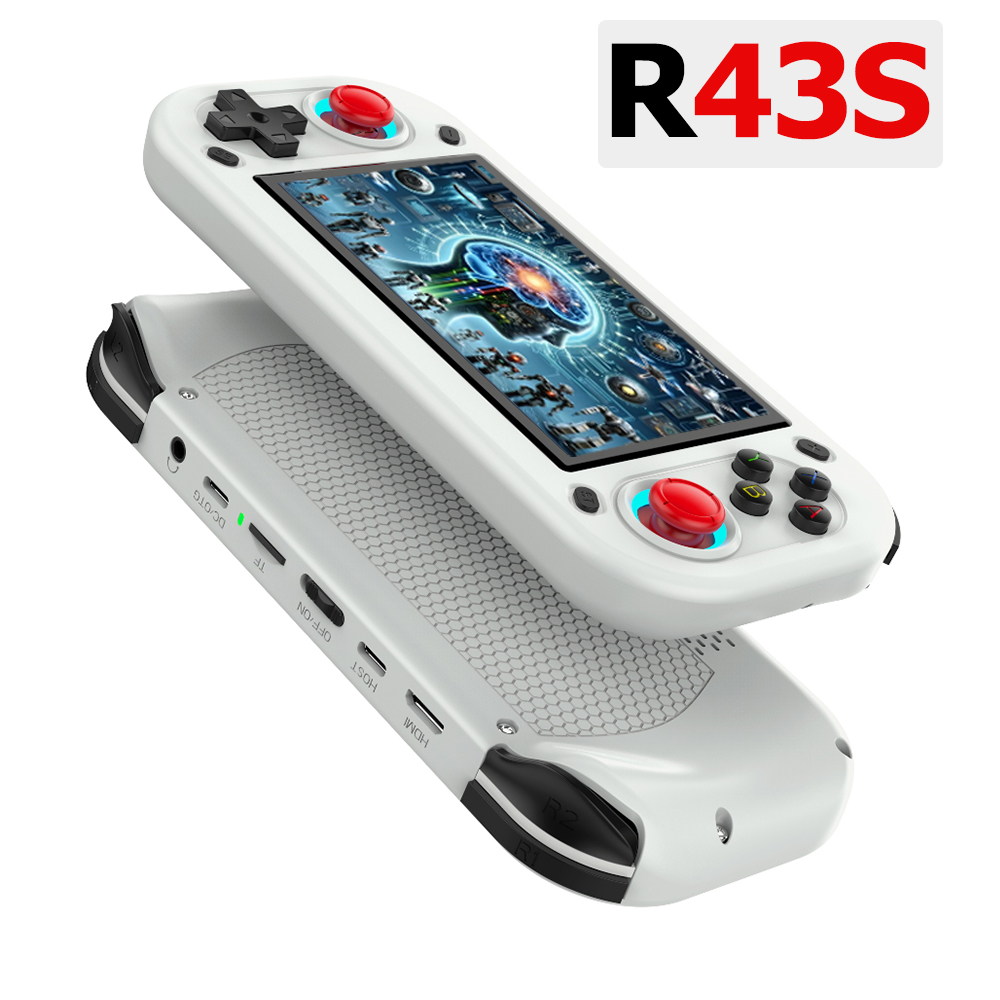 Retro Gaming Best Console - R43S レトロハンドヘルドビデオゲームコンソールオープンソース Linux システム 4.3 インチ