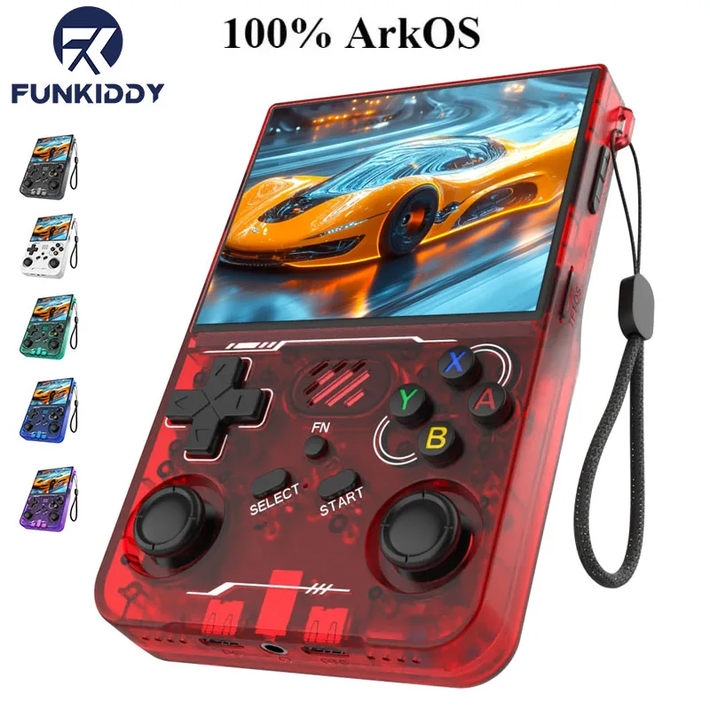 Retro Gaming Handheld 2026 - 100% ArKOS R36XX レトロハンドヘルドゲーム機 Linuxシステム 3.5インチIPSスクリーン