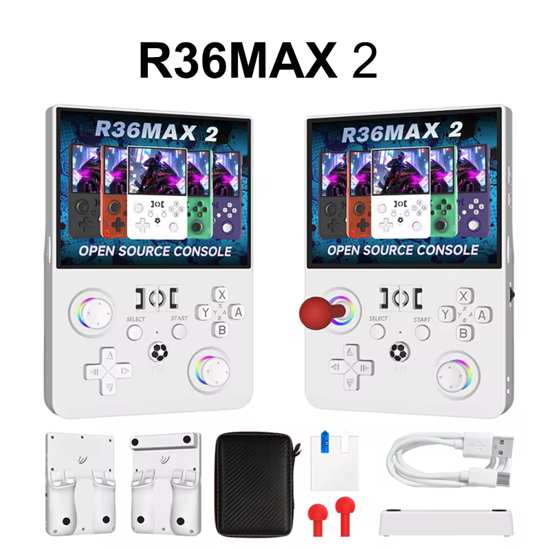 Retro Gaming Handheld 2026 - 2026 R36max 2 コンソール レトロ ハンドヘルドゲーム機