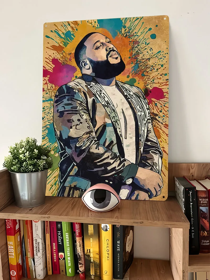 DJ Khaled ポスター ロックシンガー メタルサイン  - Retro Gaming At のレビューと価格