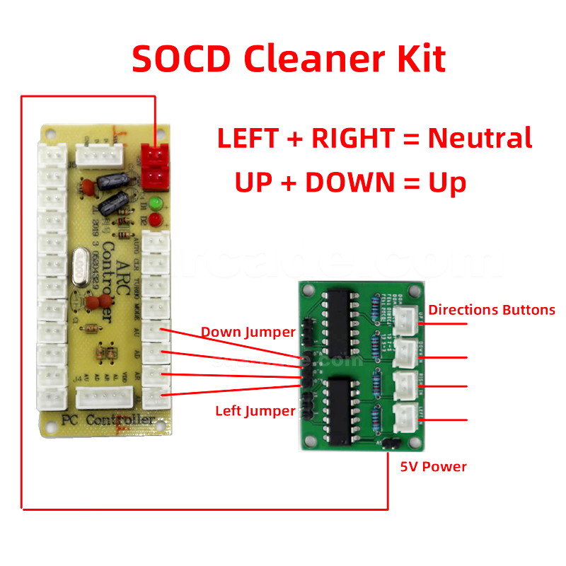 すべてのボタンhitboxスタイルアーケードジョイスティック - Arcade Button Kit のレビューと価格