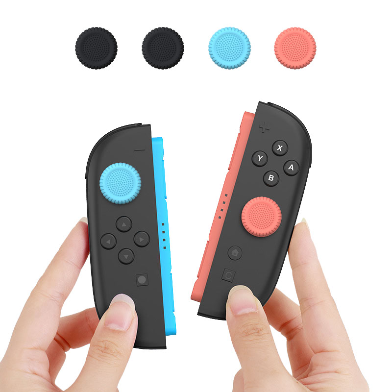 4 個ソフトシリコンジョイスティック親指グリッププロテクター - Arcade Button Kit のレビューと価格
