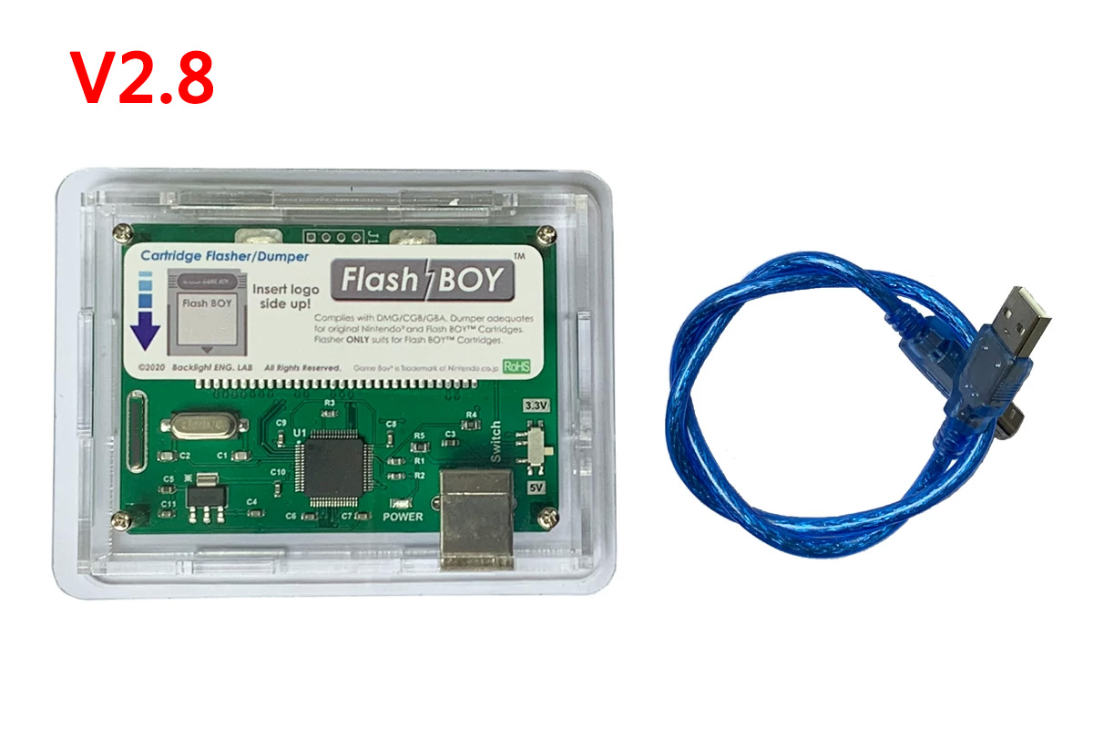 Flash Boy 3.2 サイクロンダンパー ゲームボーイ - Rom Cartridge Flash のレビューと価格