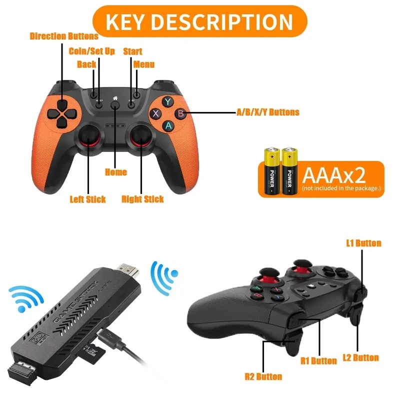 X2 Ultra Pro レトロゲームスティック 64GB  - Retro Gaming Best Console のレビューと価格