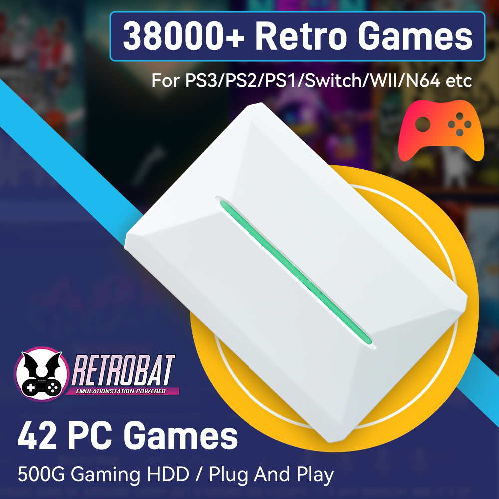 Windows PC用レトロゲームHDD Retrobat＆ - Retro Gaming Emulator Pc のレビューと価格