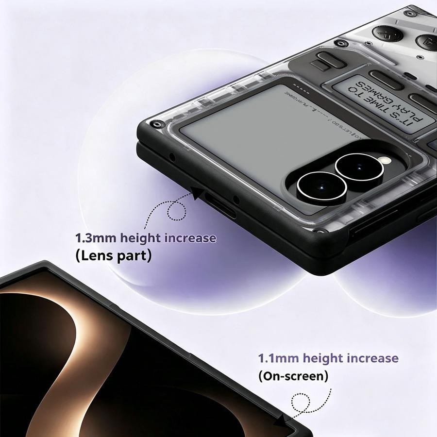 高級電話カバーケース Samsung Galaxy ZFol - Retro Gaming Best Console のレビューと価格