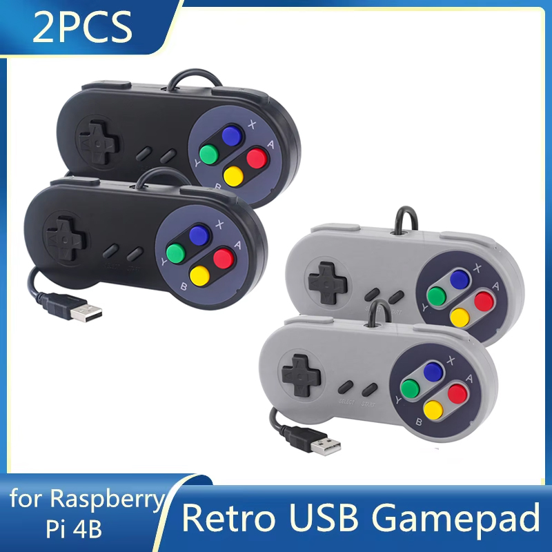 2 個の USB ゲームパッドレトロゲームジョイスティック有 - Retro Gaming With Raspberry Pi のレビューと価格