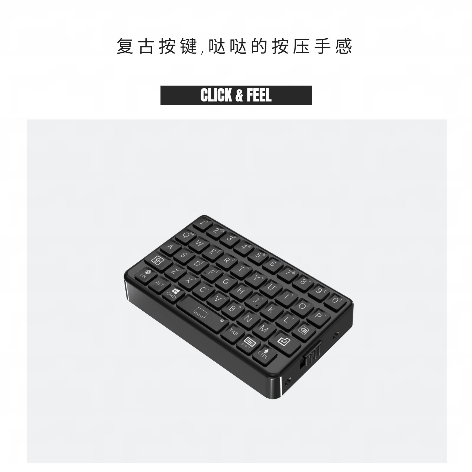 EXknight レトロミニキーボード Bluetooth  - Retro Gaming Mobile のレビューと価格