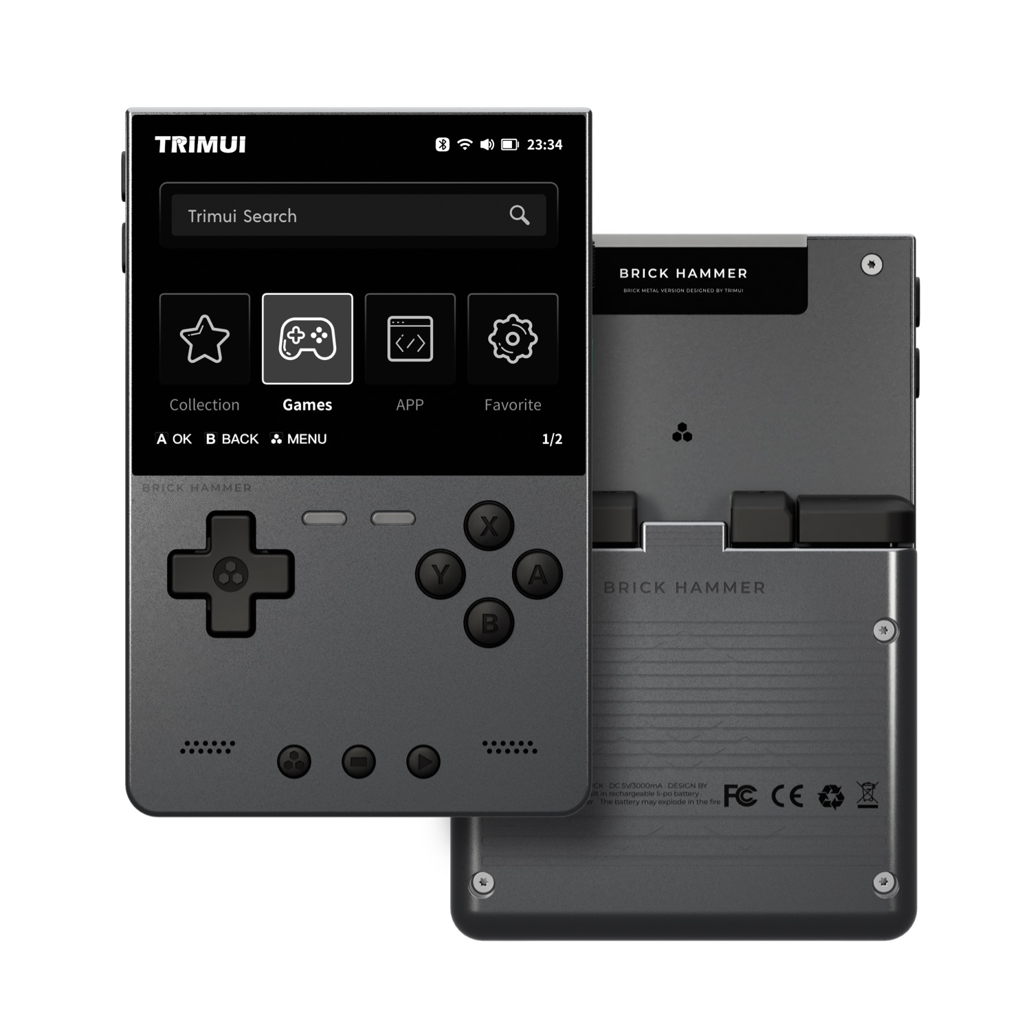 TRIMUI BRICK HAMMER レトロハンドヘルドゲ - Retro Gaming Mobile のレビューと価格