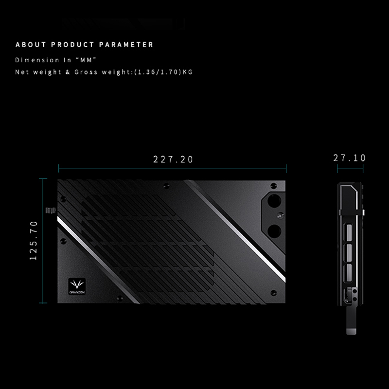 Granzon GBN-RTX4080FE GPU ブロック - Nvidia Vga Rtx 4080 のレビューと価格