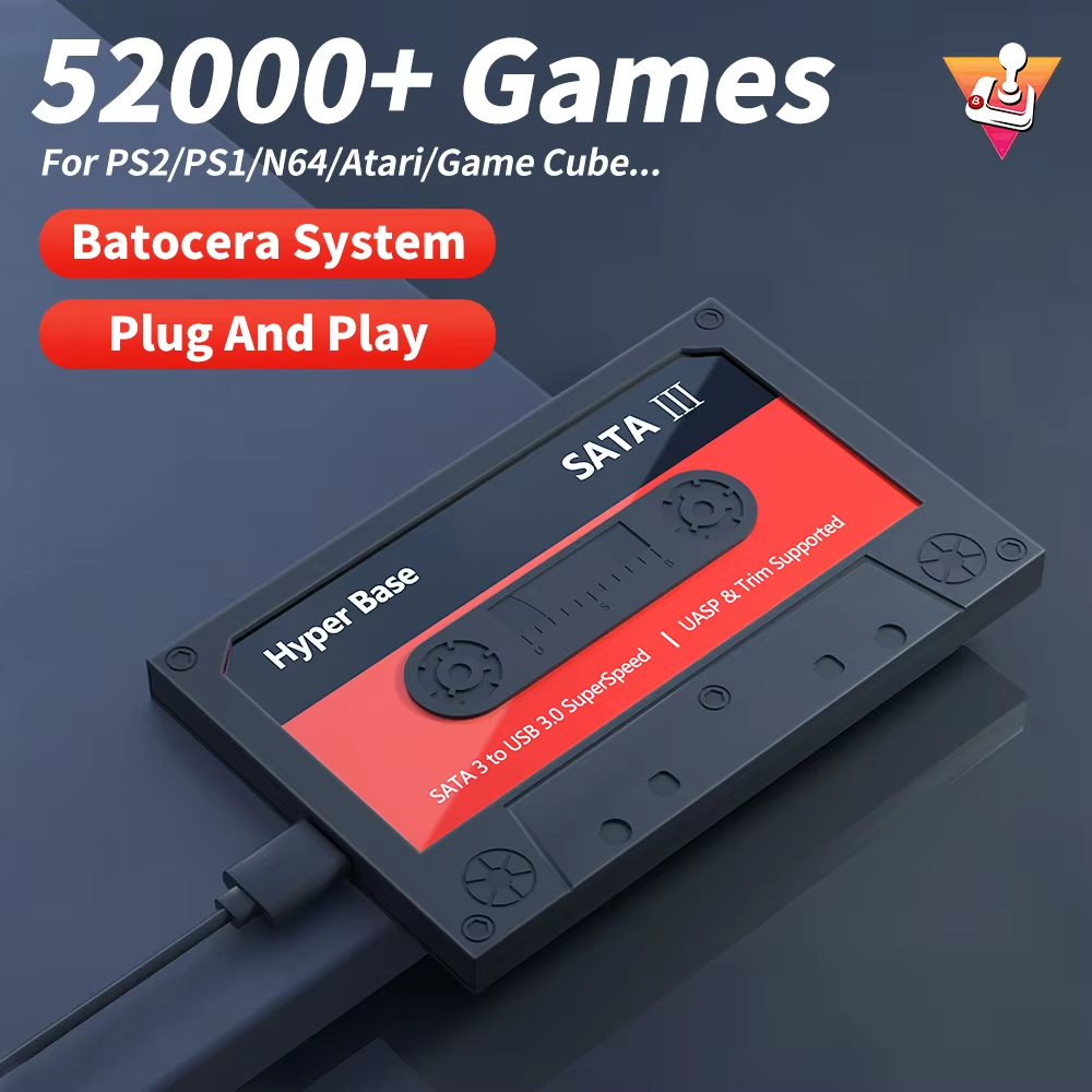 Batocera 500G/2T レトロゲームハードドライブ - Retro Gaming Emulator Pc のレビューと価格