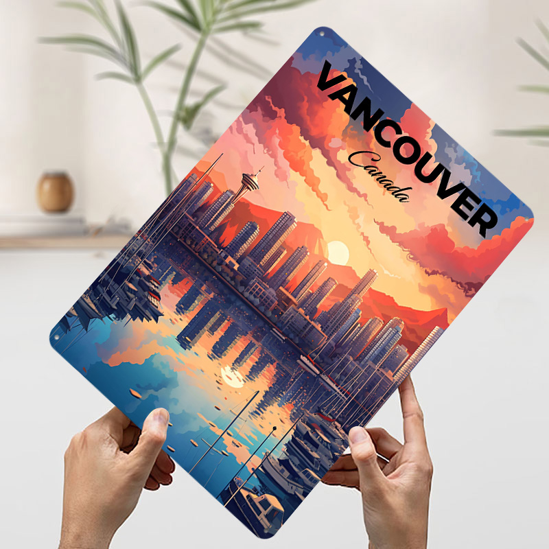 バンクーバー旅行プリント印刷ポスターカスタマイズされたレトロ - Retro Gaming Vancouver のレビューと価格