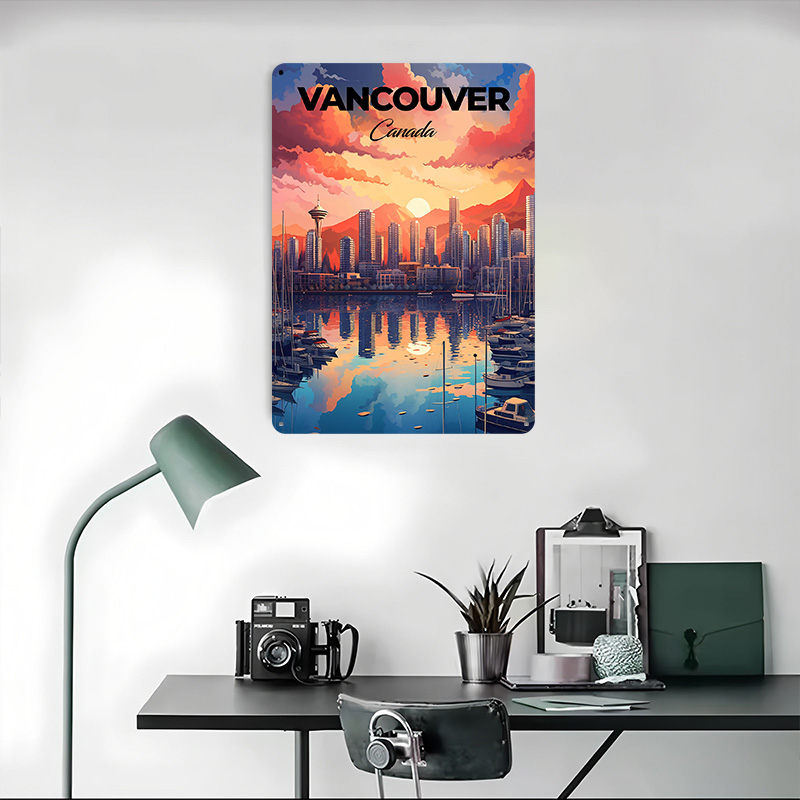 バンクーバー旅行プリント印刷ポスターカスタマイズされたレトロ - Retro Gaming Vancouver のレビューと価格
