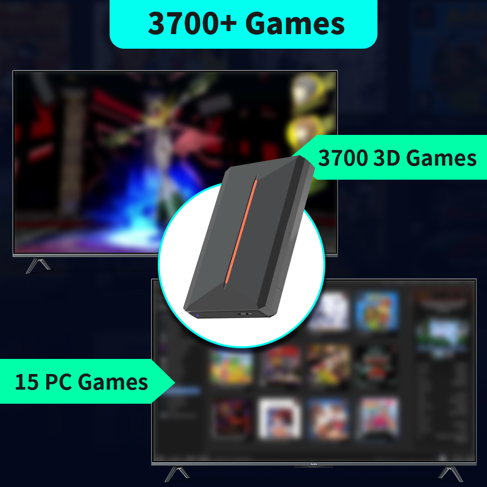 Launchbox-osポータブルHDDレトロゲームコンソー - Retro Gaming Best Console のレビューと価格