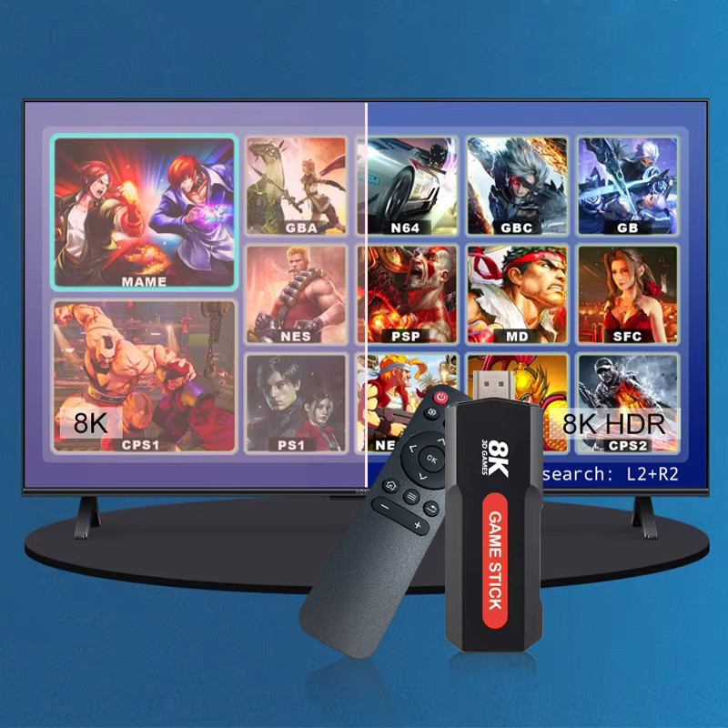 X2ゲームスティックHD 4K 8K 3Dコンソール デュア - Retro Gaming Best Console のレビューと価格