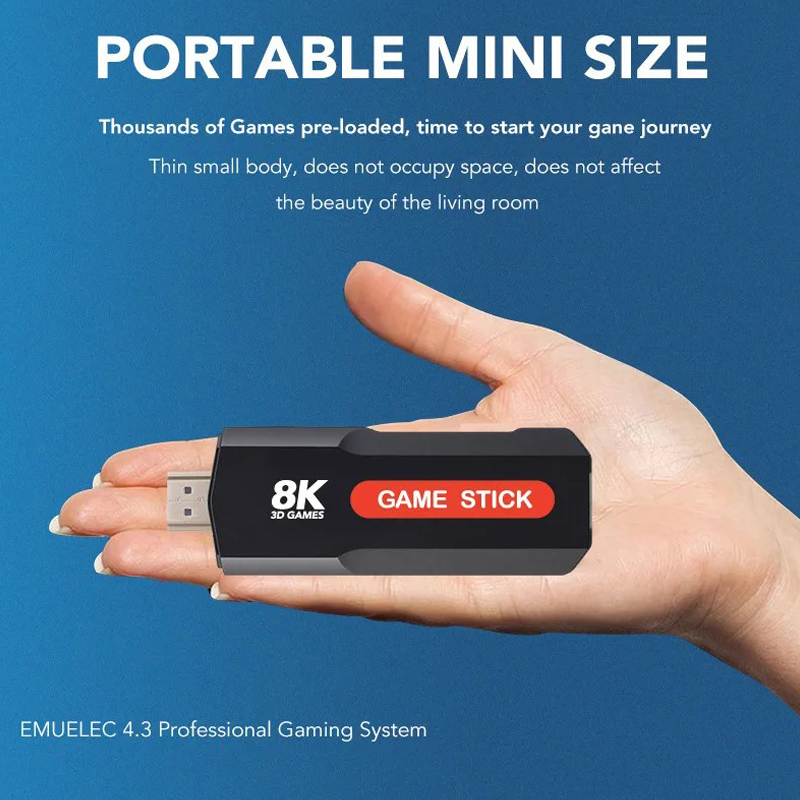 X2ゲームスティックHD 4K 8K 3Dコンソール デュア - Retro Gaming Best Console のレビューと価格
