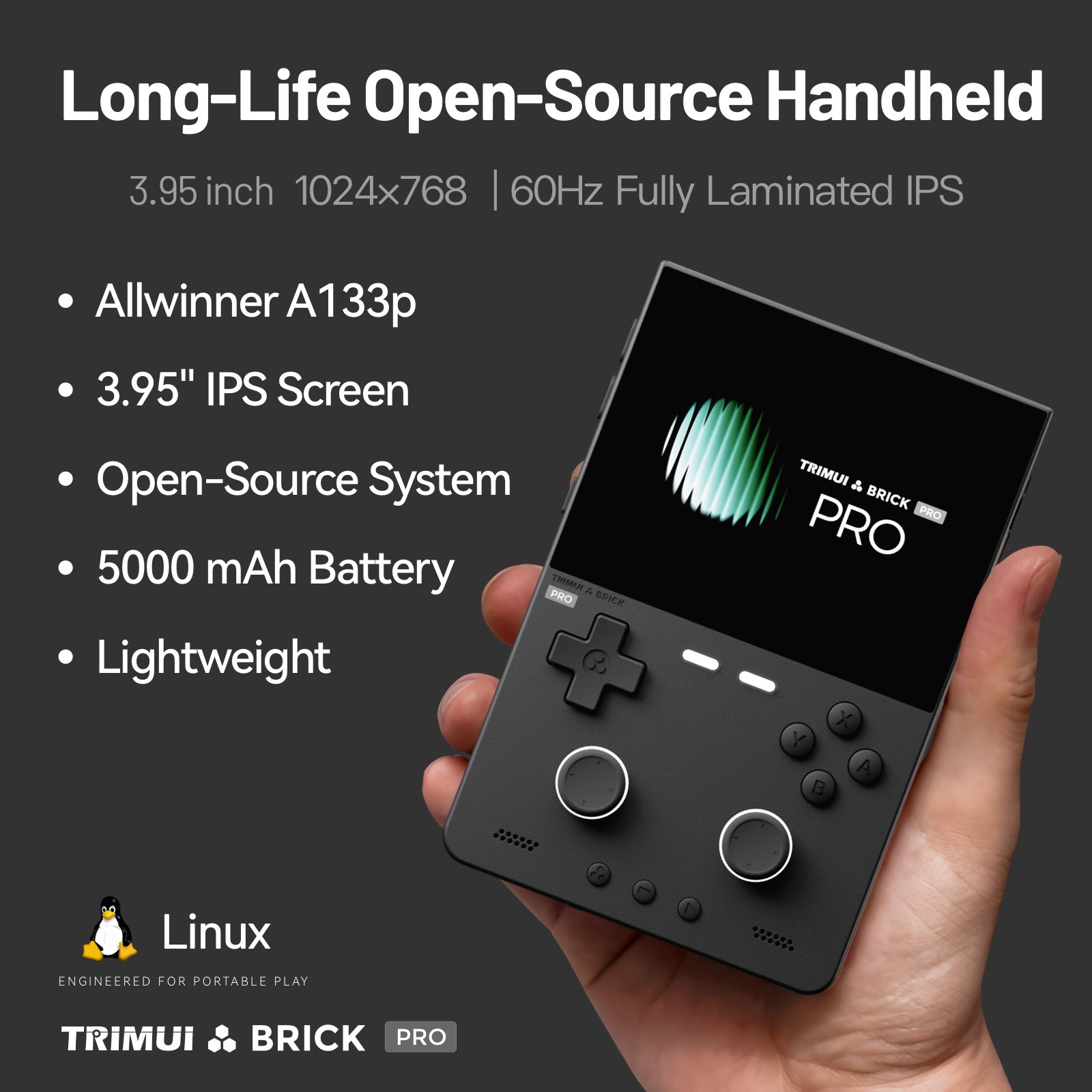 2026 TRIMUI BRICK PRO レトロハンドヘル - Retro Gaming Handheld 2026 のレビューと価格