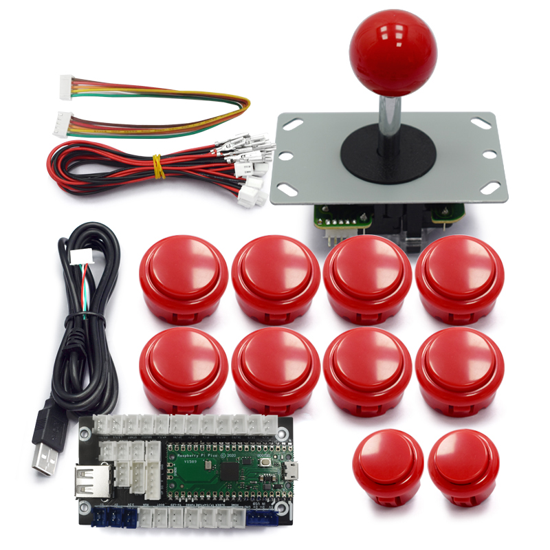 コピー三和アーケードゲーム DIY キット 8 ウェイジョイ - Retro Gaming With Raspberry Pi のレビューと価格