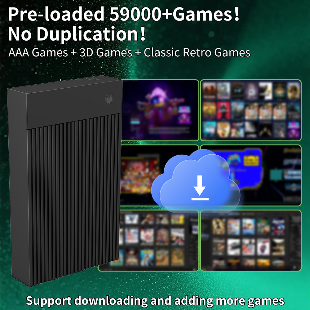 ハイパーベース MIX 4T レトロ HDD 59000+ゲ - Retro Gaming Best Console のレビューと価格
