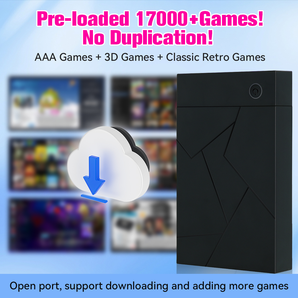 17000を超えるレトロなエミュレーションを備えたHDDハー - Retro Gaming Emulator Pc のレビューと価格