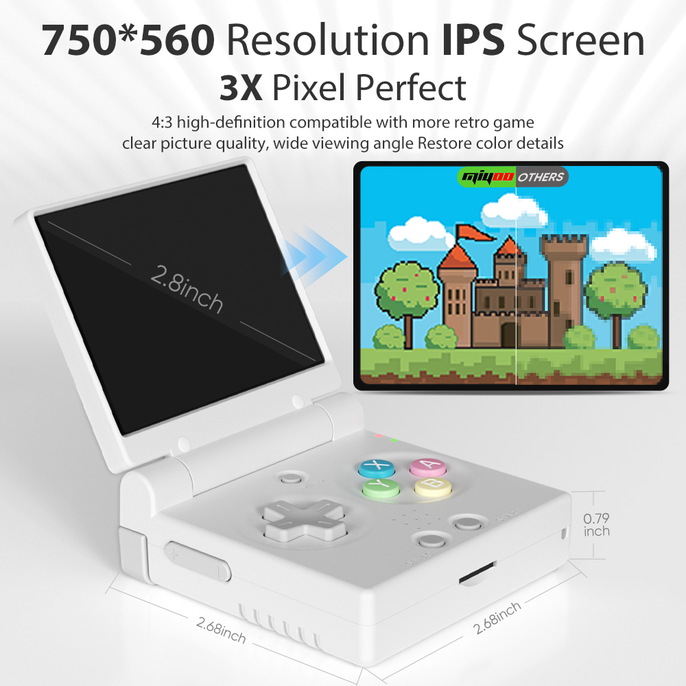 2026 MIYOO ミニフリップ レトロハンドヘルドゲーム - Retro Gaming Handheld 2026 のレビューと価格